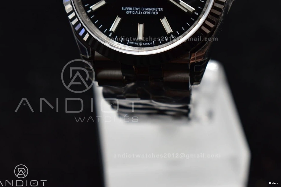Steel VS3235 DateJust 36 Stick Black VSF 1:1 Best Dial 126234 Edition on Jubilee SS 904L Bracelet 1116